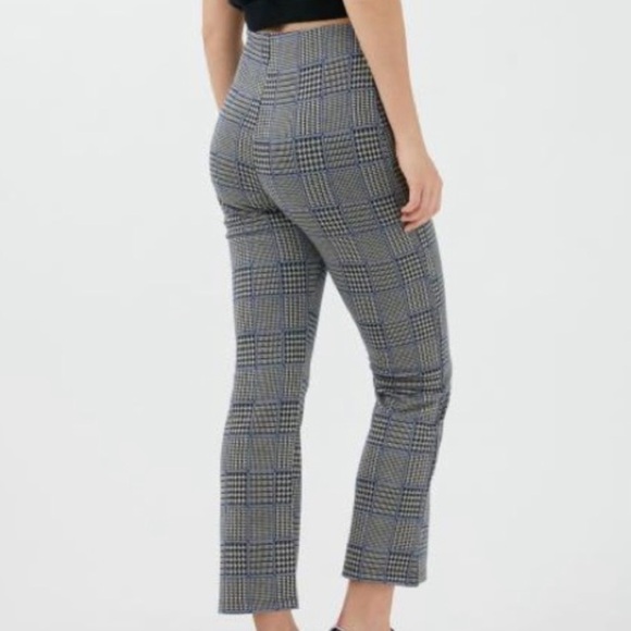 UO Blue Plaid Pant - Picture 3 of 5